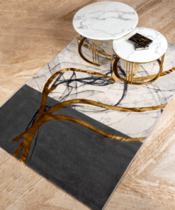 Contemporary Abstract Art Floor Rug (5 X 7.5 Feet)