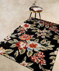 Avion Contemporary Floral Bail Floor Rug(5X7.5 Feet)