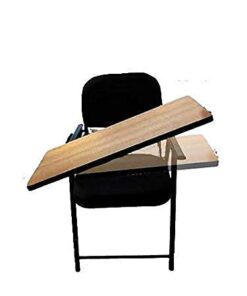 CARTVILLA Study Room Classroom College Chair Metal Folding Student Chair with Writing Pad for Work from Home, Study (Light Brown)
Brand: CARTVILLA