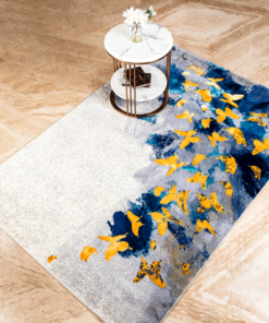 A sky full of Surprises Abstract Floor Rug (5 X 7.5 Feet)
