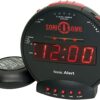 Sonic Bomb Sbb500Ss Loud Plus Vibrating Alarm Clock