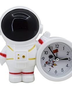 Asera Space Theme Astronauts Spaceman Alarm Table Clock for Kids Room Birthday Return Gifts
