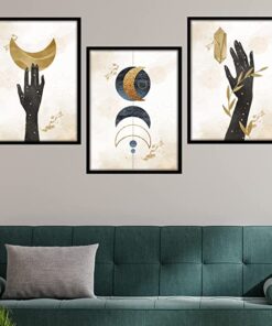 NoWorries Wal Paintings & Hangings for home decor - Paintings/Framed posters for living room bedroom (Theme - Abstract) (Wall Decor) (14 x 11 inches)