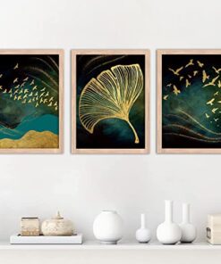 NoWorries Good vibes Modern art Paintings Set of 3 Framed Posters for Wall Decoration, Bedroom and office- Paintings for Living Room - Wall Paintings/Wall Hanging (11x14inches)