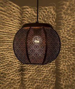 Homesake Hanging Pendant Ceiling Light (Copper, Black)
