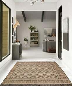 Handemade 4X6 Ft Jaipur 100% Cotton Block Printed Rug/Carpet