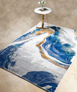 Coastal Splash Floor Rug ( 5 X 7.5 Feet )
Chandelier, 3-armed, silver-colour/glass