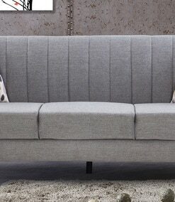 Antalya 3 Seater Sofa In Grey Colour