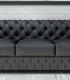 Elton 3 Seater Sofa In Blue Colour