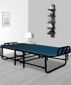 Freddie Roll-Away Single Bed in Black Finish