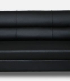 Kawa 3 Seater Sofa in Metal Black Colour