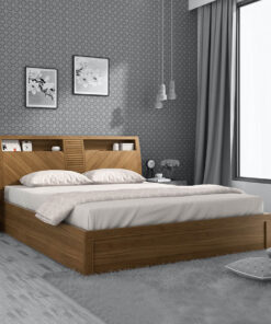 Good Night Cotton Floral King sized Double Bedsheet